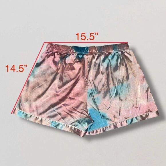 Taylor Swift Lover Satin Pajama Shorts Ur My Lover Size L Cotton Candy - Picture 4 of 14